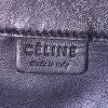 Shopping bag Celine Gusset in tela beige e pelle nera - Detail D3 thumbnail