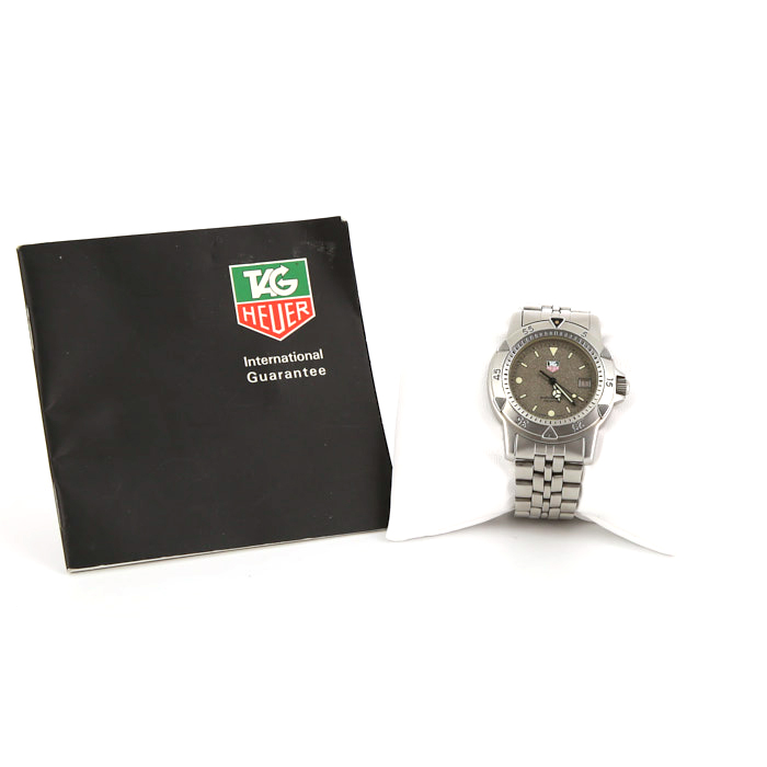 TAG Heuer Aquaracer Lady watch in stainless steel Circa 1994 - Detail D2