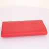Hermes Constance wallet in red epsom leather - Detail D4 thumbnail
