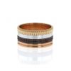 Boucheron Quatre large model ring in 3 golds and PVD - 360 thumbnail