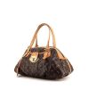 Bolso de mano Louis Vuitton Etoile Shopper en lona Monogram marrón y cuero natural - 00pp thumbnail