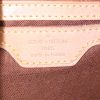 Sac à dos Louis Vuitton Montsouris Backpack en toile monogram marron et cuir naturel - Detail D3 thumbnail