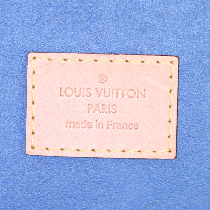 Bauletto Louis Vuitton Petite Malle piccolo in tela monogram - Detail D2