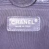 Chanel Shopping GST small model shopping bag in black quilted grained leather - Detail D3 thumbnail