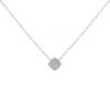 Dinh Van Impressions necklace in white gold and diamonds - 00pp thumbnail
