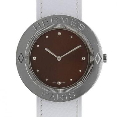 Hermès Passe Passe watch in stainless steel Circa  2007
