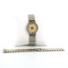 Hermes Sellier - wristwatch watch in stainless steel and gold plated Circa  1990 - Detail D2 thumbnail