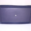 Loewe Amazona 24 hours bag in navy blue suede and navy blue leather - Detail D4 thumbnail