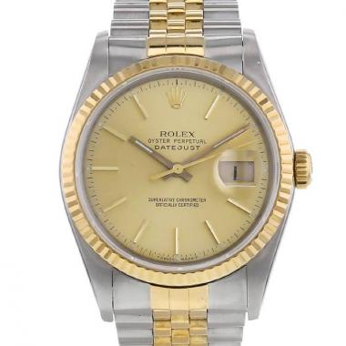 Orologio Rolex Datejust in oro e acciaio Ref :  16233