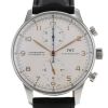 IWC Portuguese-Chronograph watch in stainless steel Circa  2000 - 00pp thumbnail