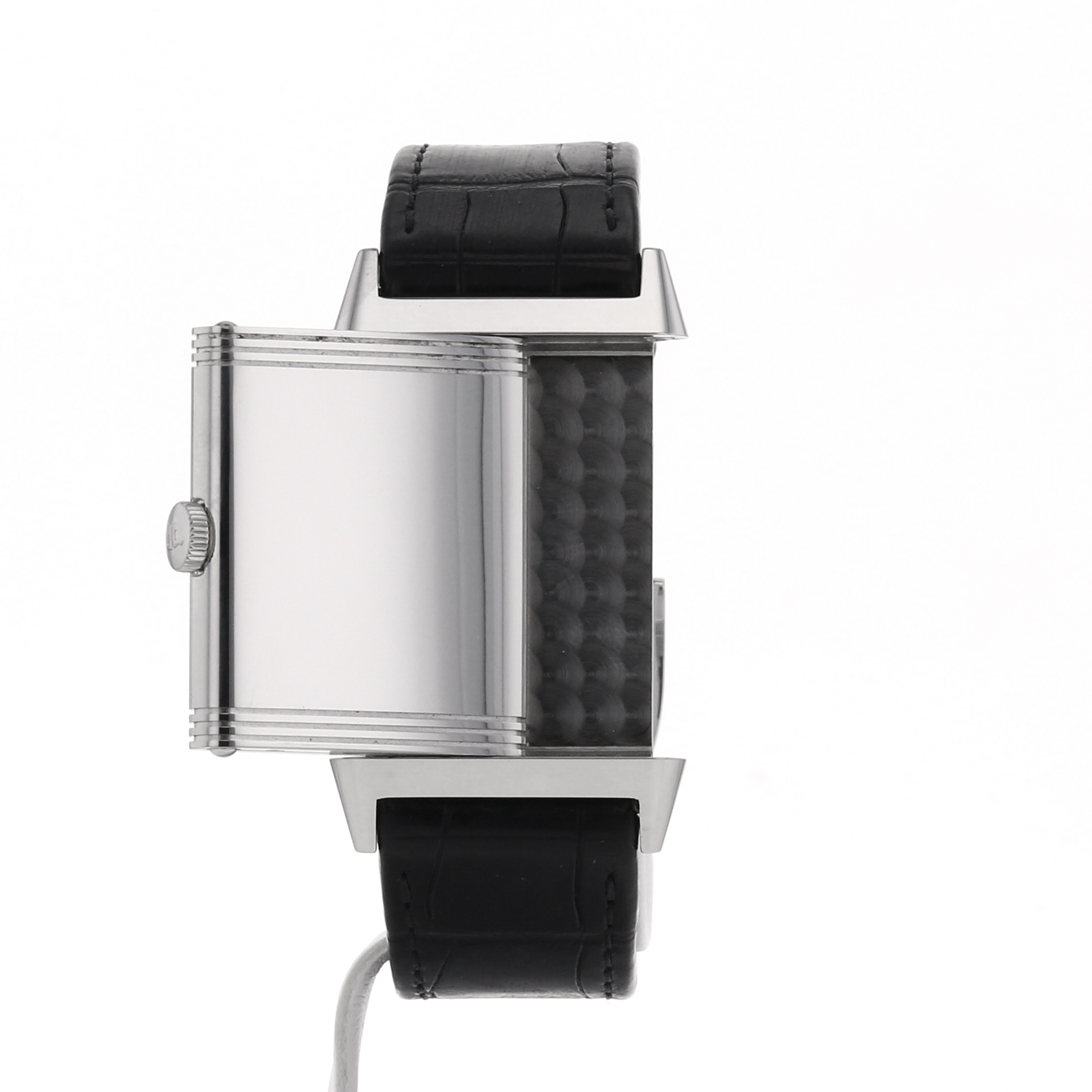 Montre Jaeger Lecoultre Reverso en acier Ref :  277862 Vers  2000 - Detail D2