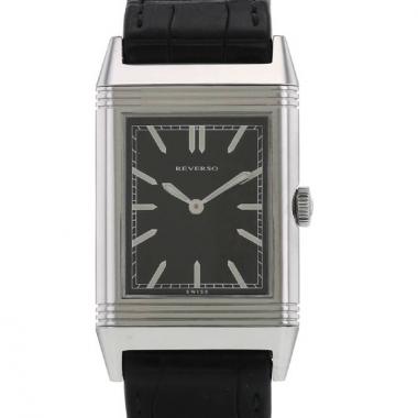 Orologio Jaeger Lecoultre Reverso in acciaio Ref :  277862 Circa  2000