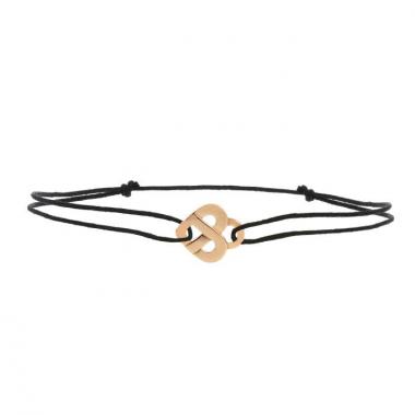 Bracciale Poiray Coeur Entrelacé modello piccolo in oro rosa