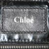 Bolso de mano Chloé Héloïse en vinilo negro - Detail D4 thumbnail