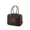 Hermes Plume handbag in brown epsom leather and orange piping - 00pp thumbnail