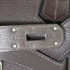 Sac bandoulière Hermes Jypsiere 34 cm en cuir togo marron - Detail D4 thumbnail