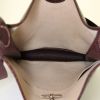 Hermes Vespa shoulder bag in brown buffalo and Amazonia leather - Detail D2 thumbnail