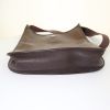 Hermes Vespa shoulder bag in brown buffalo and Amazonia leather - Detail D4 thumbnail