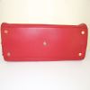 Bolso de mano Saint Laurent Sac de jour modelo grande en cuero rojo - Detail D4 thumbnail