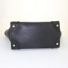 Celine Luggage Micro handbag in black grained leather - Detail D4 thumbnail