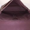 Louis Vuitton Messenger shoulder bag in ebene damier canvas and brown leather - Detail D2 thumbnail