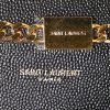 Saint Laurent Kate small model shoulder bag in black grained leather - Detail D3 thumbnail