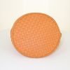 Shopping bag Bottega Veneta in pelle intrecciata arancione - Detail D4 thumbnail