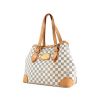 Shopping bag Louis Vuitton Hampstead modello grande in tela a scacchi - 00pp thumbnail