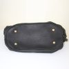Louis Vuitton large model handbag in brown mahina leather - Detail D4 thumbnail
