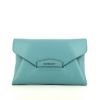 Givenchy  Antigona pouch  in turquoise grained leather - 360 thumbnail