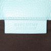 Bolsito de mano Givenchy  Antigona en cuero granulado turquesa - Detail D3 thumbnail