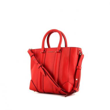Bolso Givenchy  Lucrezia para llevar al hombro o en la mano modelo pequeño en cuero rojo