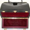 Hermès Mallette briefcase in black crocodile - Detail D2 thumbnail