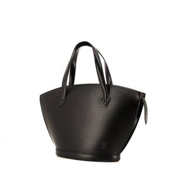 Sac à main Louis Vuitton Saint Jacques petit modèle en cuir épi noir