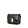 Celine Classic Box handbag in black box leather - 00pp thumbnail