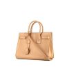 Saint Laurent Sac de jour small model handbag in beige leather - 00pp thumbnail
