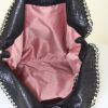 Stella McCartney Falabella handbag in black canvas - Detail D3 thumbnail