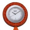 Orologio Hermès in pelle arancione e acciaio Circa  2000 - 00pp thumbnail
