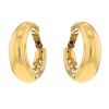 Chaumet Anneau large model hoop earrings in yellow gold - 00pp thumbnail