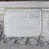 Dior Lady Dior large model handbag in white patent leather - Detail D4 thumbnail