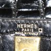 Hermes Kelly 25 cm handbag in black alligator - Detail D4 thumbnail