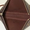 Louis Vuitton Pochette accessoires pouch in brown monogram canvas and natural leather - Detail D2 thumbnail