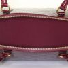 Louis Vuitton Sheerwood bag worn on the shoulder or carried in the hand in burgundy monogram patent leather - Detail D2 thumbnail