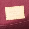 Bolso para llevar al hombro o en la mano Louis Vuitton Sheerwood en charol Monogram color burdeos - Detail D3 thumbnail