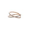 Messika Gatsby ring in pink gold and diamonds - 00pp thumbnail