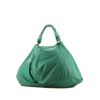 Bottega Veneta Aquilone handbag in green leather - 00pp thumbnail