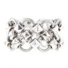 Articulated Hermès Lancelot cuff bracelet in silver - 00pp thumbnail