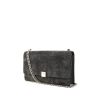 Celine Classic Box large model handbag in grey suede - 00pp thumbnail