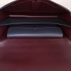 Celine Classic Box large model handbag in grey suede - Detail D2 thumbnail