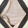 Gucci Soho shoulder bag in black grained leather - Detail D2 thumbnail
